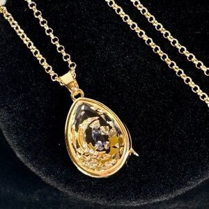 Aura Locket: Violet Intuition (Iolite)